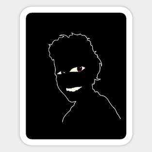 Sinister Smile Sticker